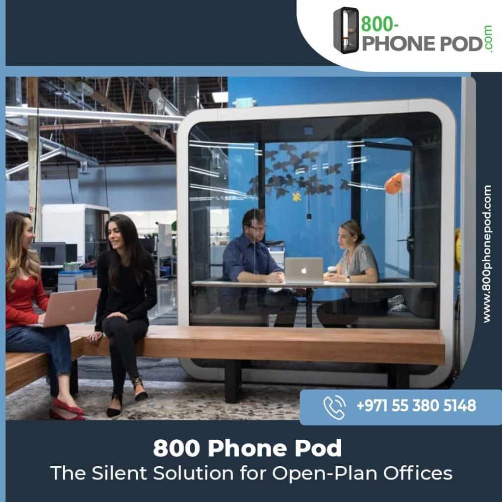 800 Phone Pod The Silent Solution for Open-Plan Offices