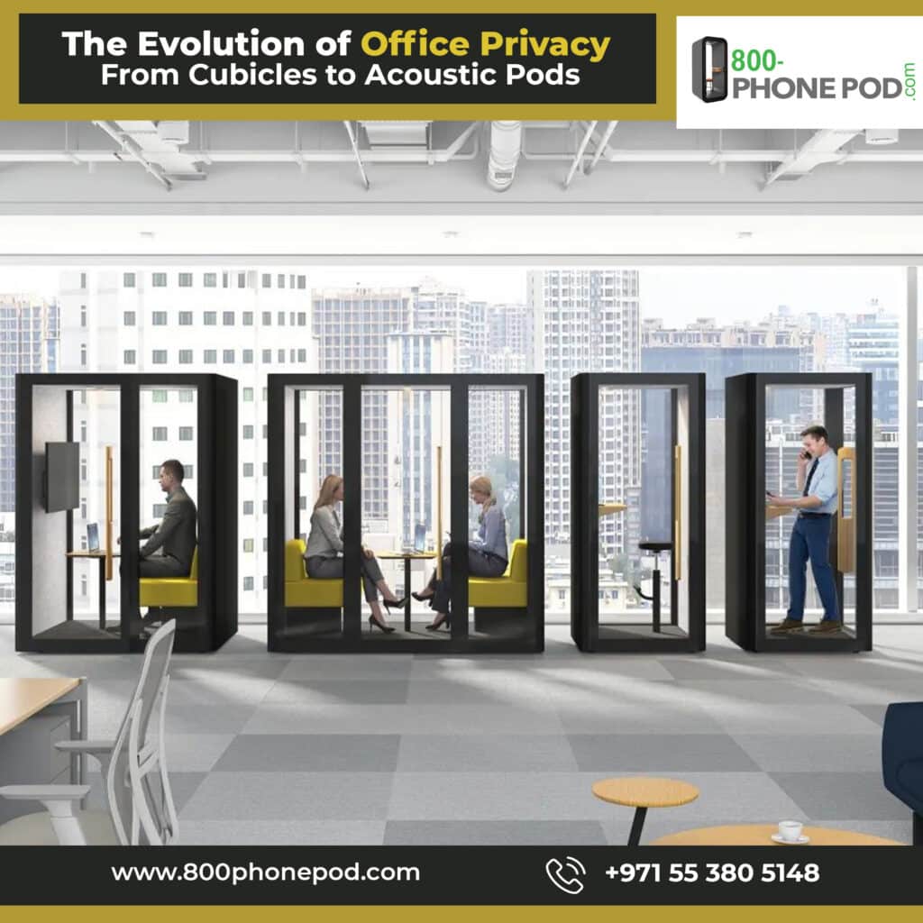 The Evolution of Office Privacy From Cubicles to Acoustic Pods