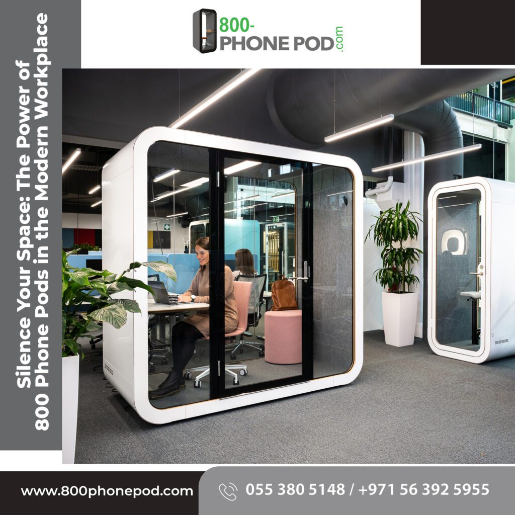 Discover the transformative power of 800 Phone Pods in the modern workplace.