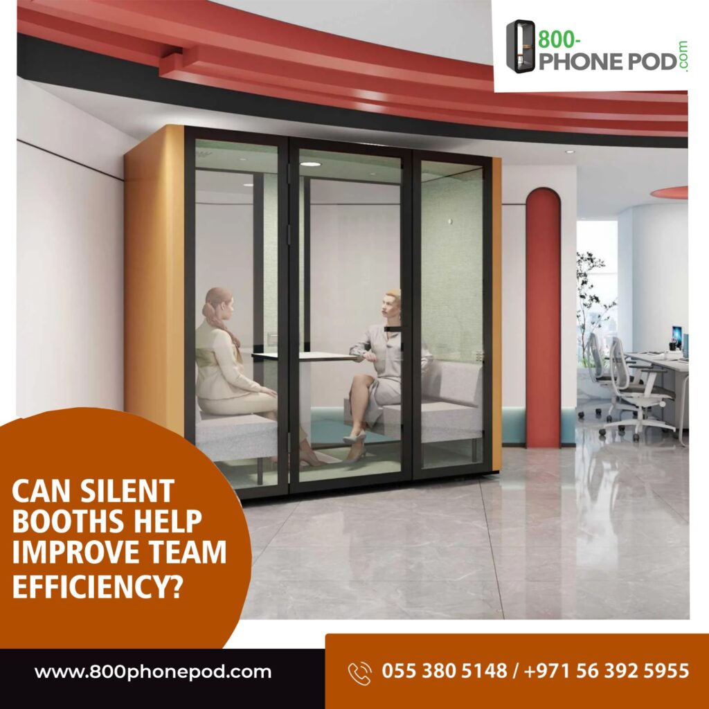 Can silent booths really boost team efficiency? Explore the impact of these innovative workspaces and enhance your team's productivity. Learn more now!